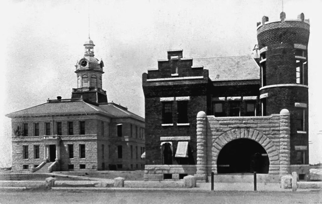 The Madera county courthouse and jail