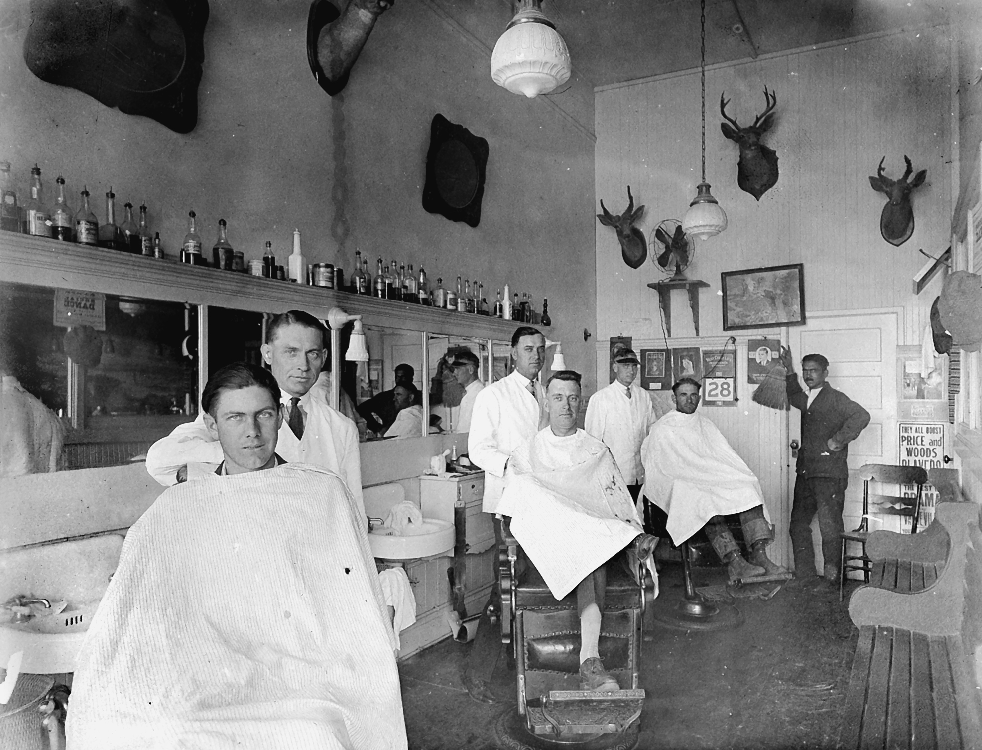 Preciado’s pioneer barbershop