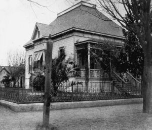 The E.H. Cox residence, located on North C Street in Madera