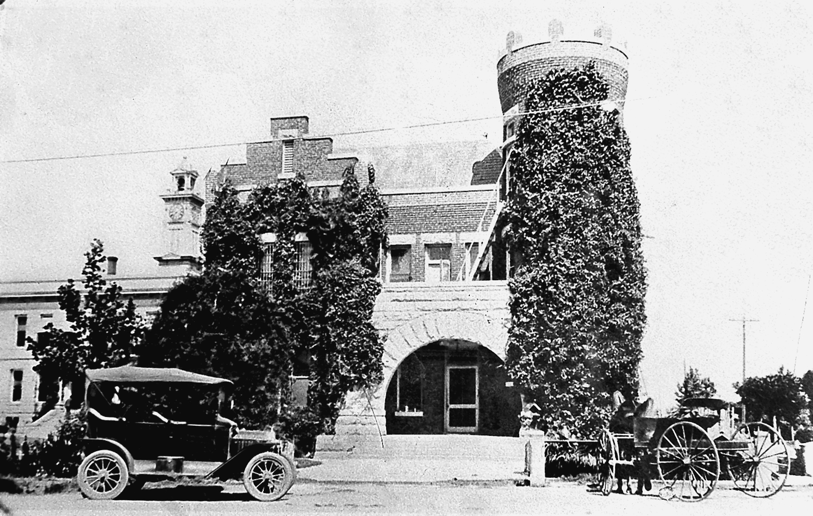 Madera's jailhouse tower
