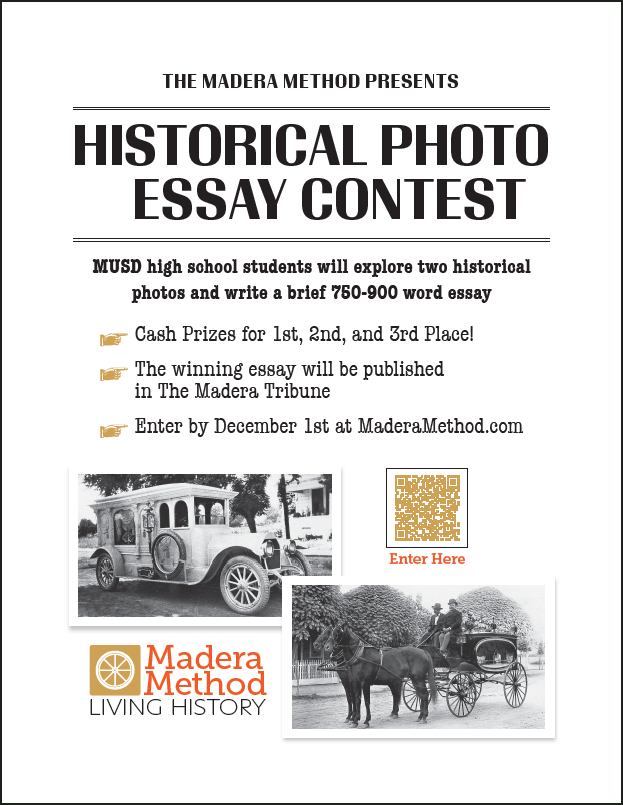 2nd historical photo essay contest flyer